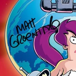 RARE-T Limited Edition Frames Futurama Promotional Art Limited Signature Edition Studio Licensed Custom Frame