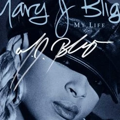RARE-T Mary J. Blige My Life Platinum LP Limited Signature Edition Studio Licensed Custom Frame Limited Edition Frames