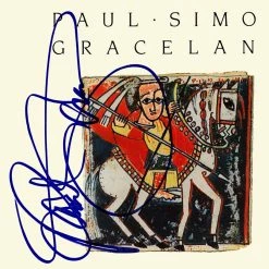 RARE-T Paul Simon Graceland LP Cover Limited Signature Edition Studio Licensed Custom Frame Limited Edition Frames