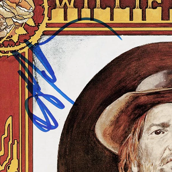 RARE-T Willie Nelson - Red Headed Stranger Gold LP Limited Signature Edition Studio Licensed Custom Frame Limited Edition Frames 4 RARE-T Willie Nelson - Red Headed Stranger Gold LP Limited Signature Edition Studio Licensed Custom Frame Limited Edition Frames