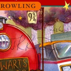 RARE-T Harry Potter And The Philosopher's Stone First Issue Book Cover Photo Limited Signature Edition Studio Licensed Custom Frame Limited Edition Frames