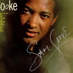 RARE-T Sam Cooke Night Beat Platinum LP Limited Signature Edition Studio Licensed Custom Frame