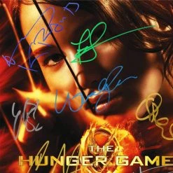 RARE-T Limited Edition Frames Hunger Games - Soundtrack Gold LP Limited Signature Edition Studio Licensed Custom Frame