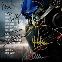 RARE-T Limited Edition Frames Transformers Soundtrack Platinum LP Limited Signature Edition Studio Licensed Custom Frame