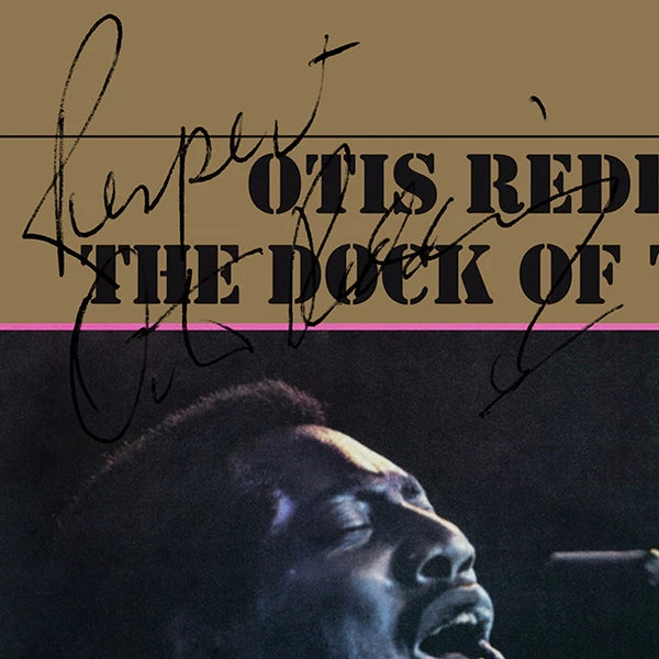 RARE-T Otis Redding - The Dock Of The Bay LP Cover Limited Signature Edition Studio Licensed Custom Frame 4 RARE-T Otis Redding - The Dock Of The Bay LP Cover Limited Signature Edition Studio Licensed Custom Frame
