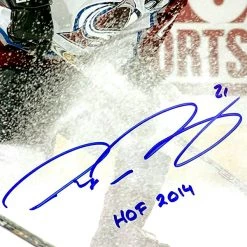 RARE-T Colorado Avalanche - Peter Forsberg Photo Limited Signature Edition Studio Licensed Custom Frame Sports Memorabilia