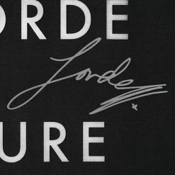 RARE-T Lorde - Pure Heroine LP Cover Limited Signature Edition Studio Licensed Custom Frame 10 RARE-T Lorde - Pure Heroine LP Cover Limited Signature Edition Studio Licensed Custom Frame