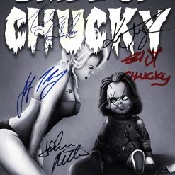RARE-T The Bride Of Chucky Transcript Limited Signature Edition Studio Licensed Custom Frame Limited Edition Frames