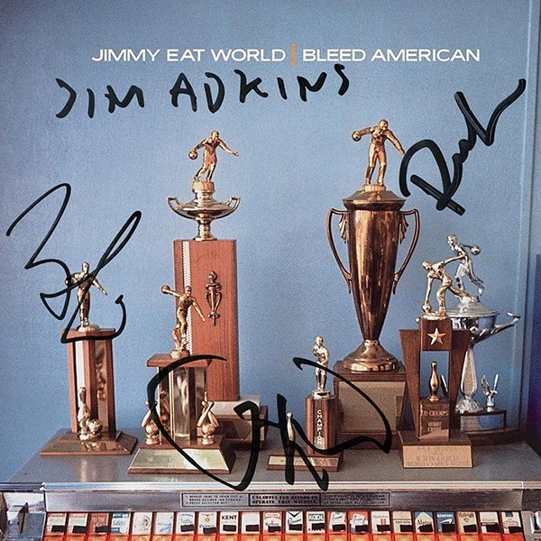 RARE-T Jimmy Eat World - Bleed American LP Cover Limited Signature Edition Studio Licensed Custom Frame 4 RARE-T Jimmy Eat World - Bleed American LP Cover Limited Signature Edition Studio Licensed Custom Frame