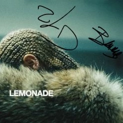 RARE-T Limited Edition Frames Beyonce Lemonade Platinum LP Limited Signature Edition Studio Licensed Custom Frame