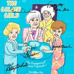 RARE-T The Golden Girls Transcript Limited Signature Edition Studio Licensed Custom Frame Limited Edition Frames 14 RARE-T The Golden Girls Transcript Limited Signature Edition Studio Licensed Custom Frame Limited Edition Frames