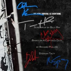 RARE-T Captain Phillips Script Limited Signature Edition Studio Licensed Custom Frame 14 RARE-T Captain Phillips Script Limited Signature Edition Studio Licensed Custom Frame