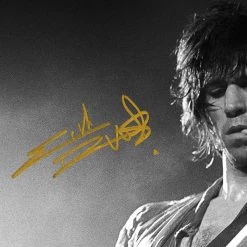 RARE-T Limited Edition Frames The Rolling Stones Keith Richards Legend Photo Limited Signature Edition Licensed Custom Frame