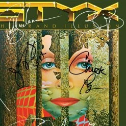 RARE-T Styx The Grand Illusion Gold LP Limited Signature Edition Studio Licensed Custom Frame 15 RARE-T Styx The Grand Illusion Gold LP Limited Signature Edition Studio Licensed Custom Frame