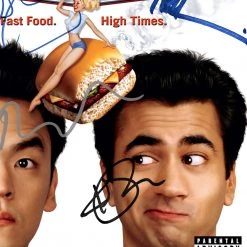 RARE-T Harold & Kumar - Go To White Castle Platinum LP Limited Signature Edition Studio Licensed Custom Fram Limited Edition Frames