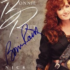 RARE-T Limited Edition Frames Bonnie Raitt - Nick Of Time Platinum LP Limited Signature Edition Studio Licensed Custom Frame 13 RARE-T Limited Edition Frames Bonnie Raitt - Nick Of Time Platinum LP Limited Signature Edition Studio Licensed Custom Frame