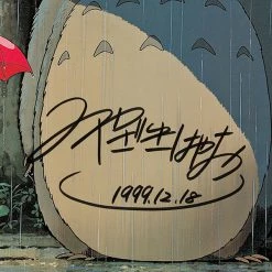 RARE-T Limited Edition Frames Totoro - Hayao Miyazaki Promo Art Photo Limited Signature Edition Studio Licensed Custom Frame