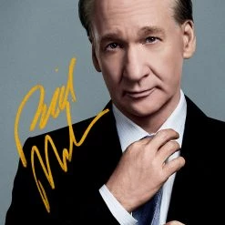 RARE-T Bill Maher Photo Limited Signature Edition Studio Licensed Custom Frame