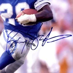 RARE-T Detroit Lions - Barry Sanders Photo Limited Signature Edition Studio Licensed Custom Frame