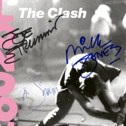 RARE-T Limited Edition Frames The Clash London Calling Platinum LP Limited Signature Edition Studio Licensed Custom Frame