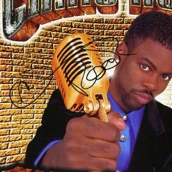 RARE-T Chris Rock - Bigger & Blacker Platinum LP Limited Signature Edition Studio Licensed Custom Frame