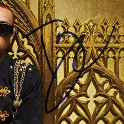RARE-T Tyga - Careless World Rise Of The Last King Platinum LP Limited Signature Edition Studio Licensed Custom Frame
