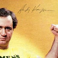 RARE-T Andy Kaufman Photo Limited Signature Edition Studio Licensed Custom Frame Limited Edition Frames