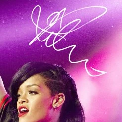 RARE-T Rihanna Photo Limited Signature Edition Studio Licensed Custom Frame Limited Edition Frames