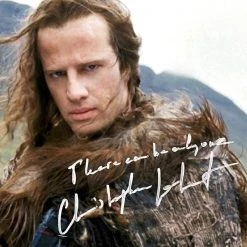 RARE-T Highlander - Connor MacLeod Photo Limited Signature Edition Studio Licensed Custom Frame