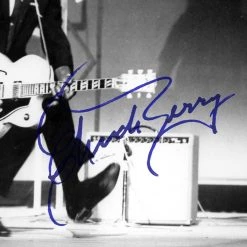 RARE-T Chuck Berry Memorial Photo Limited Signature Edition Licensed Custom Frame Limited Edition Frames