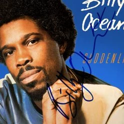 RARE-T Billy Ocean Suddenly Gold LP Limited Signature Edition Studio Licensed Custom Frame Limited Edition Frames