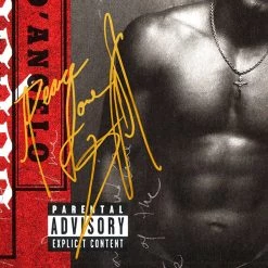 RARE-T D'Angelo Voodoo Gold LP Limited Signature Edition Studio Licensed Custom Frame Limited Edition Frames 15 RARE-T D'Angelo Voodoo Gold LP Limited Signature Edition Studio Licensed Custom Frame Limited Edition Frames