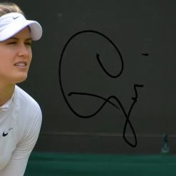RARE-T Sports Memorabilia Eugenie Bouchard Photo Limited Signature Edition Studio Licensed Custom Frame
