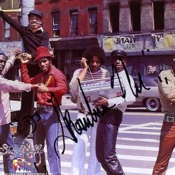 RARE-T Grandmaster Flash & The Furious Five The Message Gold LP Limited Signature Edition Studio Licensed Custom Frame Limited Edition Frames