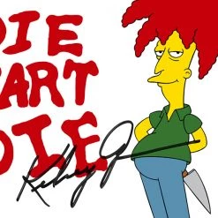 RARE-T Limited Edition Frames The Simpsons - Sideshow Bob Photo Limited Signature Edition Studio Licensed Custom Frame