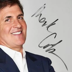 RARE-T Shark Tank - Mark Cuban Photo Limited Signature Edition Studio Licensed Custom Frame Limited Edition Frames
