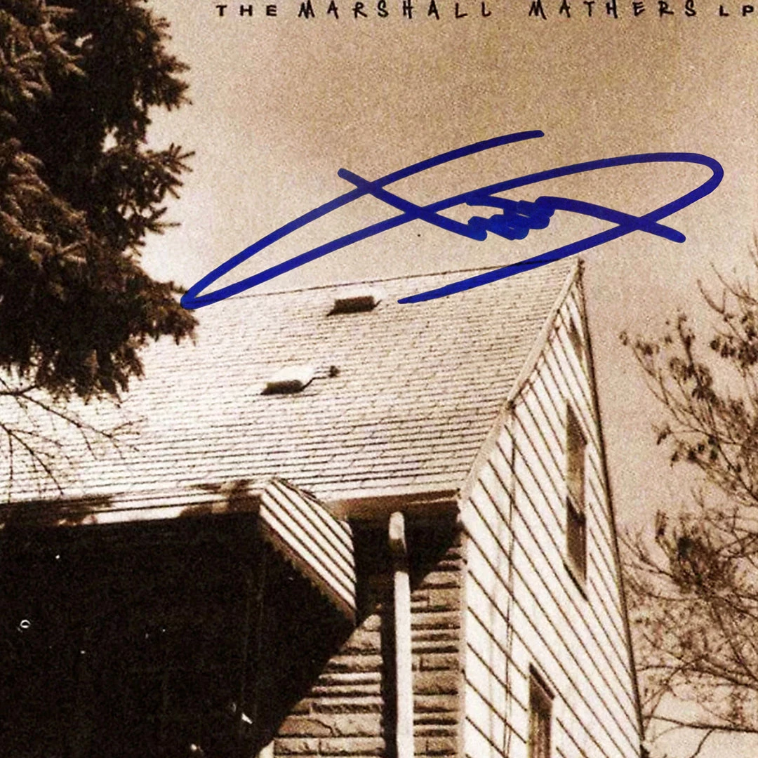 RARE-T Eminem Marshall Mathers Gold LP Limited Signature Edition Studio Licensed Custom Frame 2 RARE-T Eminem Marshall Mathers Gold LP Limited Signature Edition Studio Licensed Custom Frame