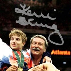 RARE-T Kerri Strug Photo Limited Signature Edition Studio Licensed Custom Frame Sports Memorabilia