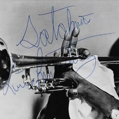 RARE-T Louis Armstrong Photo Limited Signature Edition Studio Licensed Custom Frame Limited Edition Frames 10 RARE-T Louis Armstrong Photo Limited Signature Edition Studio Licensed Custom Frame Limited Edition Frames