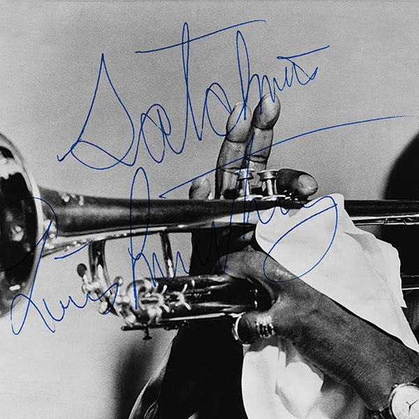 RARE-T Louis Armstrong Photo Limited Signature Edition Studio Licensed Custom Frame Limited Edition Frames 4 RARE-T Louis Armstrong Photo Limited Signature Edition Studio Licensed Custom Frame Limited Edition Frames