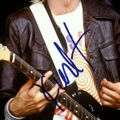RARE-T Nirvana Kurt Cobain Memorial Photo Limited Signature Edition Studio Licensed Custom Frame