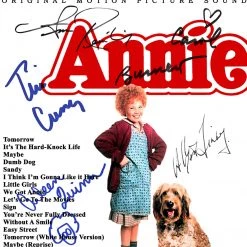 RARE-T Limited Edition Frames Annie - Original Motion Picture Soundtrack LP Cover Limited Signature Edition Studio Licensed Custom Frame