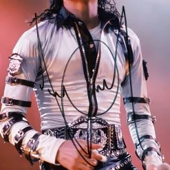RARE-T Michael Jackson Stage Photo Limited Signature Edition Studio Licensed Custom Frame Limited Edition Frames