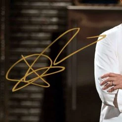 RARE-T Limited Edition Frames Bobby Flay Iron Chef Photo Limited Signature Edition Custom Frame