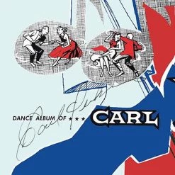 RARE-T Limited Edition Frames Carl Perkins - Dance Album Gold LP Limited Signature Edition Studio Licensed Custom Frame