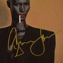 RARE-T Limited Edition Frames Grace Jones - Nightclubbing Gold LP Limited Signature Edition Studio Licensed Custom Frame