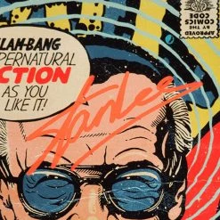 RARE-T Stan Lee - Doctor Strange Caricature Art Photo Limited Signature Edition Studio Licensed Custom Frame Limited Edition Frames