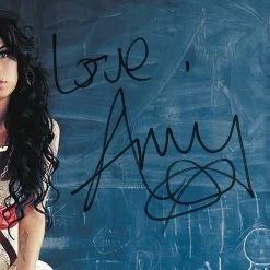 RARE-T Amy Winehouse - Back To Black Platinum LP Limited Signature Edition Studio Licensed Custom Frame