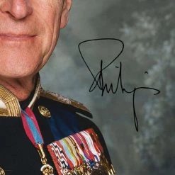 RARE-T Prince Philip Duke Of Edinburgh Memorial Photo Limited Signature Edition Licensed Custom Frame