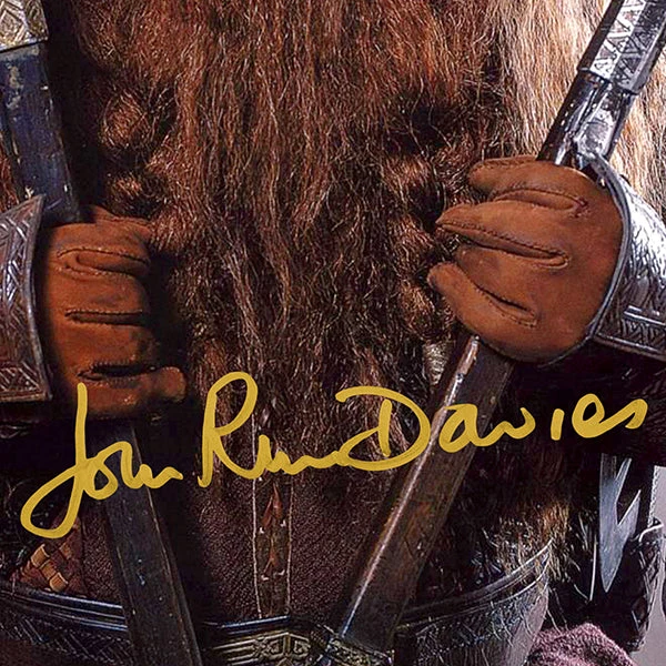 RARE-T Lord Of The Rings - Gimli Photo Limited Signature Edition Studio Licensed Custom Frame 4 RARE-T Lord Of The Rings - Gimli Photo Limited Signature Edition Studio Licensed Custom Frame